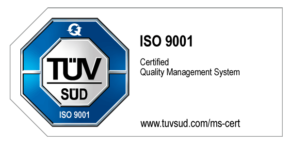 ISO 9001 zertifiziert